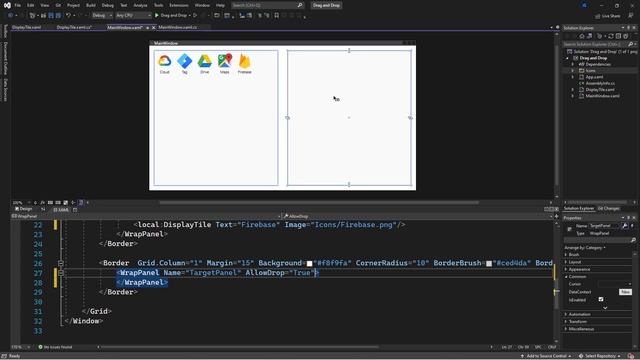 Drag Drop in WPF смотреть онлайн