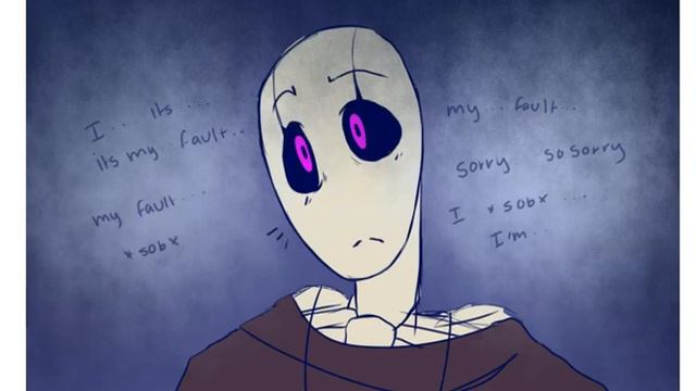 UT Gaster X OT Gaster ( Gaster Family Comic )