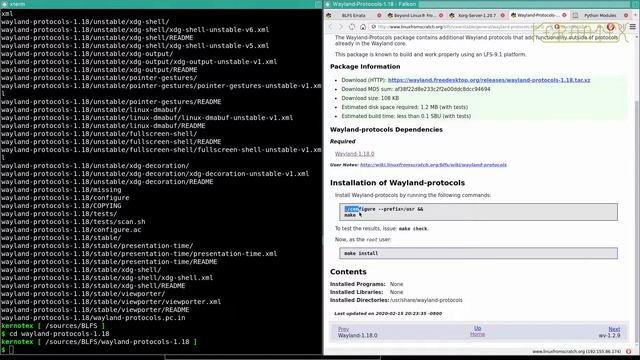 How to build and install BLFS 9.1 - Part 84: Rebuilding GTK Doc X libs Vala PAM etc. смотреть онлайн