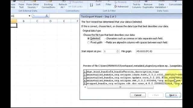 How to Import CSV File or Contacts File Into Excel смотреть онлайн