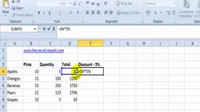 Subtract two numbers from each other in Excel and copy the result смотреть онлайн