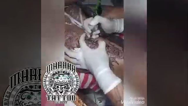 (Part 2) Samurai & Cerberus Tattoo Timelapse / Whipshade / Peppershade Technique -MharkaTattooStudi смотреть онлайн