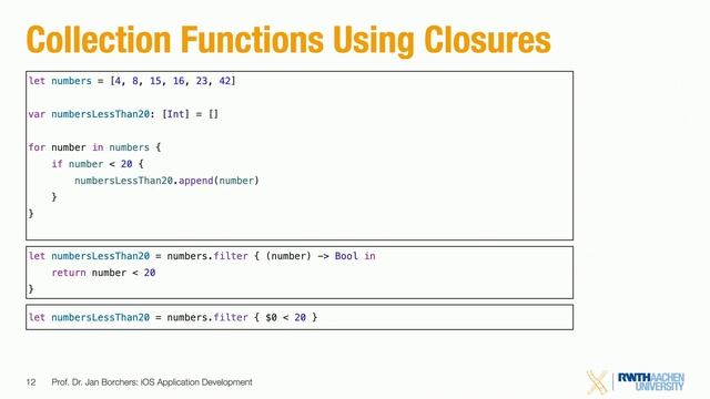 iOS Application Development '22 • Lecture 7 • Saving Data, Closures, Animation, Working with the We смотреть онлайн