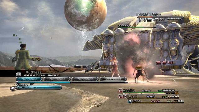 Escape From Gran Pulse: A Final Fantasy XIII Challenge - Part 33 - Barthandelus Defeated: Escape! смотреть онлайн