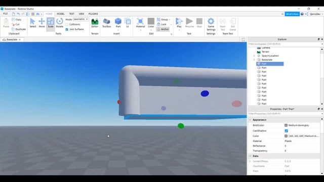 Roblox studio smooth angles tutorial [NO BLENDER] // Tutorial смотреть онлайн