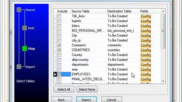 Batch export data from Access tables to PostgreSQL смотреть онлайн