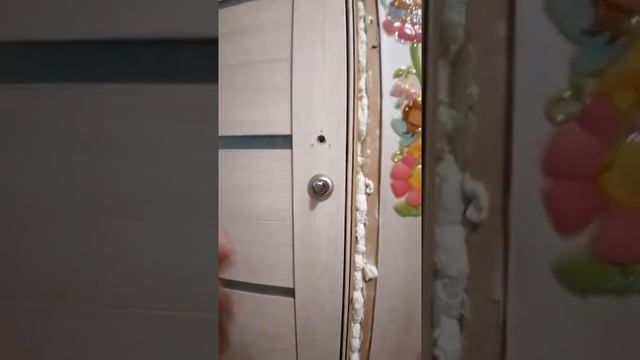 Поставил дверь с магнитным замком. смотреть онлайн