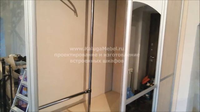 Шкаф купе, размеры Ш 251 см. х В 216 см. Г 60 см. смотреть онлайн