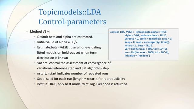 Latent Dirichlet Allocation смотреть онлайн