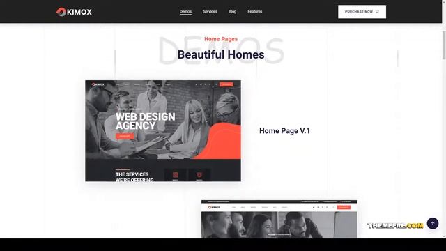 Kimox - Digital Agency Services HTML5 Template digital marketing digital agency Website Builder смотреть онлайн