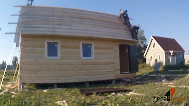 Дом 6 на 8 с ломаной крышей в С-Пб и Ленинградской области. смотреть онлайн