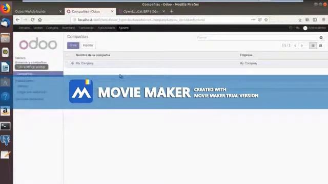 Odoo -Instalación y conceptos básicos смотреть онлайн