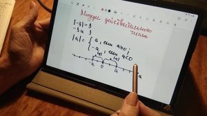 Модуль действительного числа