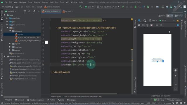 Android Studio Tutorial - Masking in Android смотреть онлайн