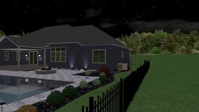 3-D Landscape Design Made With Realtime Landscape Architect 2016 смотреть онлайн