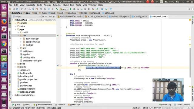 android JavaMail api смотреть онлайн