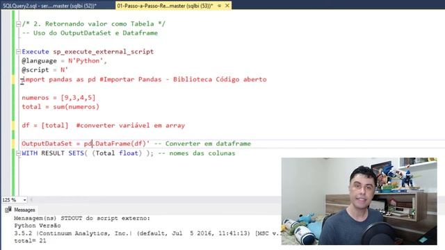 Como Executar Script Python no SQL Server смотреть онлайн