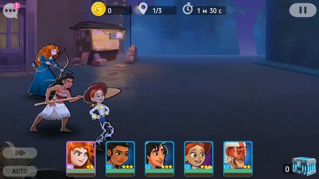 Disney Heroes: Battle Mode #24 (мобильная игра) прохождение для детей: ГЕРОИ ДИСНЕЯ Боевой Режим смотреть онлайн