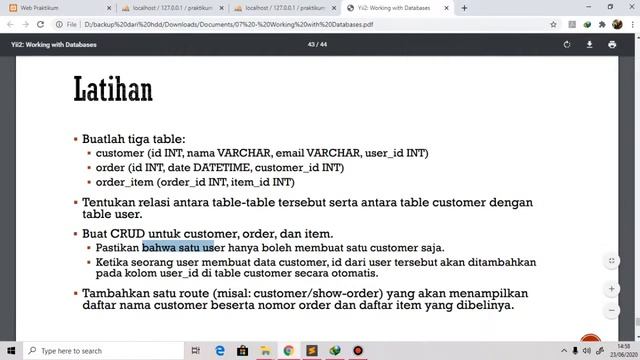 Part 5 - Yii2 : Working with Database смотреть онлайн