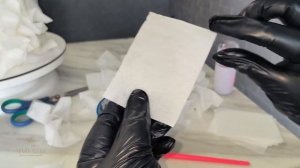 Декор свадебного торта из вафельной бумаги быстро и легко.