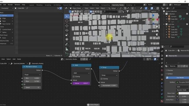 Blender 3.1 - Digital line loop animation in blender | Geometry nodes in hindi. смотреть онлайн