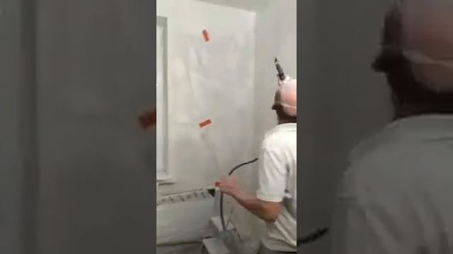 Покраска потолка в квартире бесконтактным способом смотреть онлайн