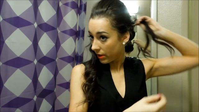 HOW TO do Jennifer Lawrence's Oscar Hair! EASY!!! смотреть онлайн