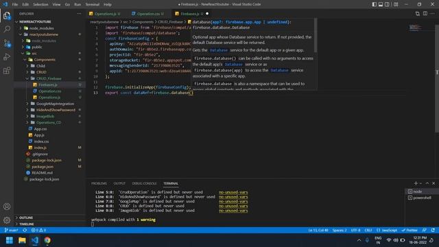 How to Connect Firebase in React Project || Insert and Get Value from Firebase in React JS || CRUD смотреть онлайн