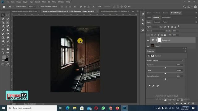 25. Exposure in Photoshop| Light Adjustment |Adobe Photoshop Tutorials | for beginners| Free cours смотреть онлайн