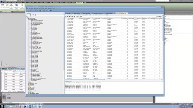 Edit Oracle Schema with Autocad Map смотреть онлайн