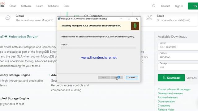 MongoDB Installing On Windows смотреть онлайн