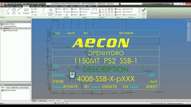 Sauvegarde IDW vers DWG Autocad смотреть онлайн