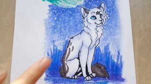 Мои рисунки | Обзор скетчбука №41 | Коты Воители | Фурри | Мои персонажи | Собаки | #75