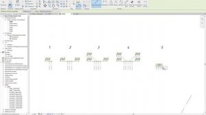 Выноска размеров в Revit