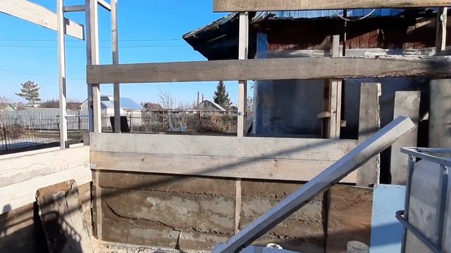 Стройка 2022. Опилкобетон, подготовка