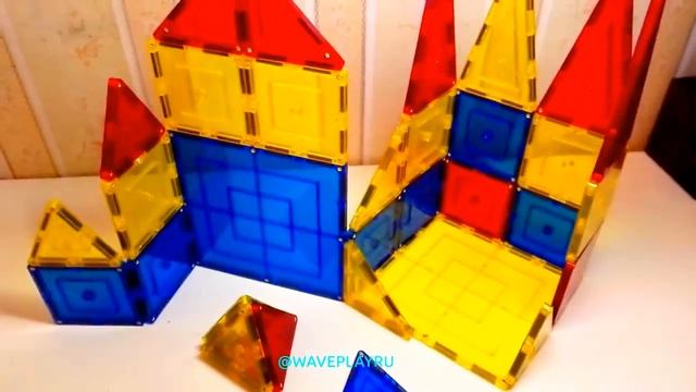 Обзор детского магнитного конструктора Maglay Tiles смотреть онлайн