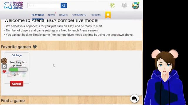 Let's Play Some More Cribbage! [BoardGameArena.com] смотреть онлайн