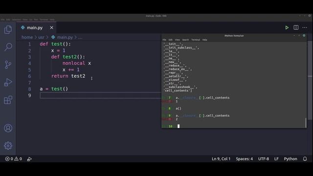 Замыкания в Python | Closure Python | Python с нуля смотреть онлайн