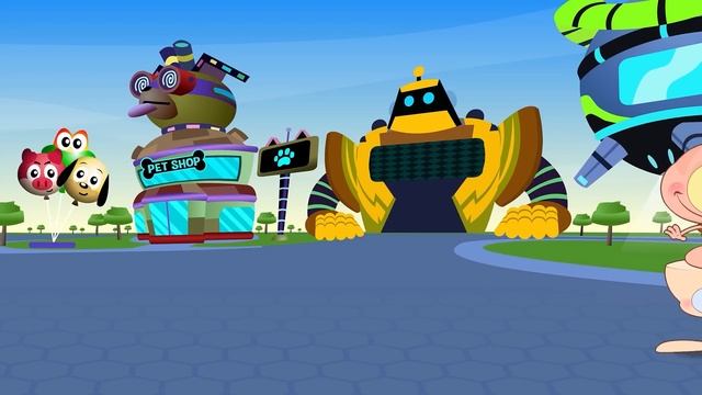 Mongo e Drongo em 3 episódios dentro do PK XD - PK XD em Desenho animado - Pet Shop e Corrida maluc смотреть онлайн