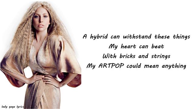 Lady Gaga - Artpop Lyrics
