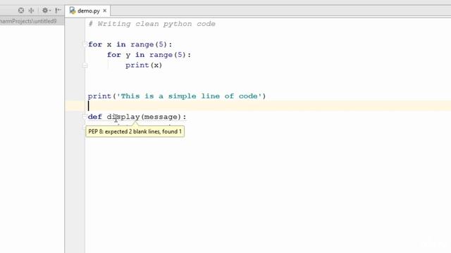195 Writing Clean Python Code Best Practices part 2 смотреть онлайн