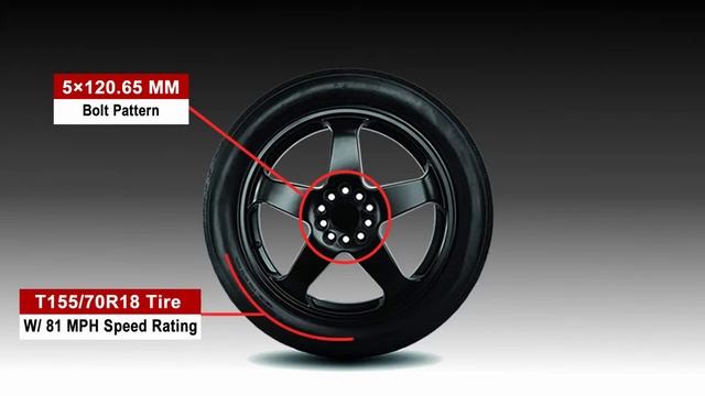 1997-2018 Chevrolet Corvette Complete Spare Tire Kit - All Trims - Modern Spare смотреть онлайн