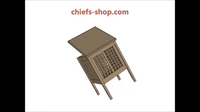 Chief's Shop Sketch of the Day: Raised Clothes Hamper смотреть онлайн