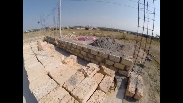 Построить дом самому в Крыму из ракушечника, кладка стен в камень, крепче и дешевле газобетона смотреть онлайн
