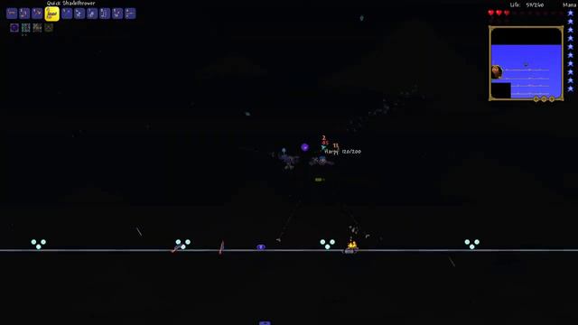 Sky islands and farming harpies! Terraria calamity part 19! смотреть онлайн