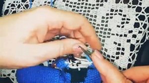 Следки крючком "Снеговики". Тунисское вязание. Часть2.