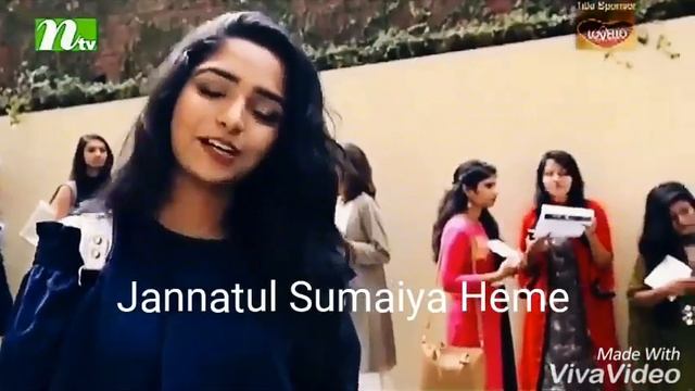 Jannatul Sumaiya Heme getting YES Card in MISS World Bangladesh смотреть онлайн
