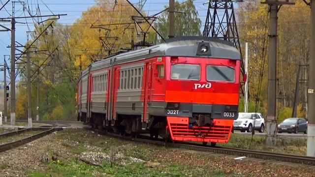 "Север БМО!" Электропоезд ЭД2Т-0033 сообщением "Александров 1 - Поварово 2" смотреть онлайн