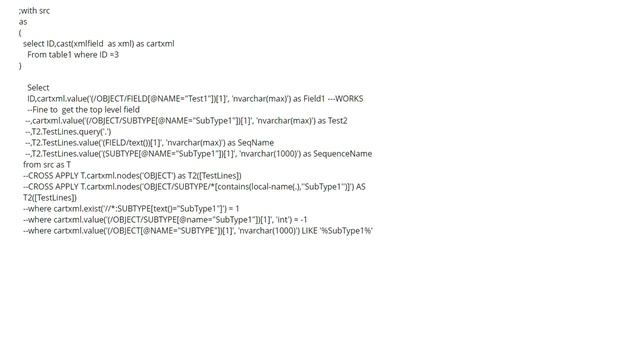 Parse, filter nested XML in TSQL (1 answer) смотреть онлайн