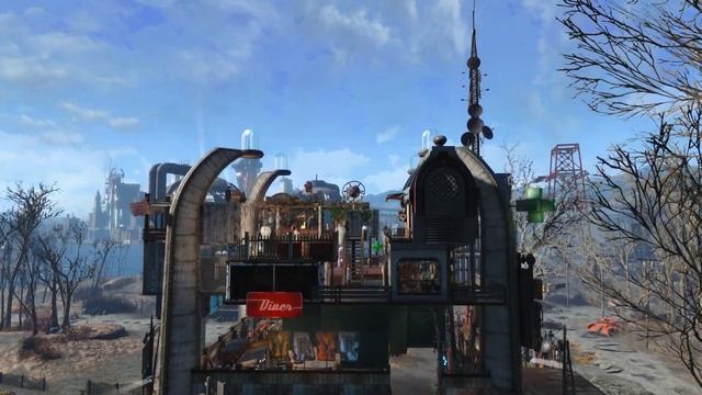 Fallout 4 - County Crossing - The Babel Tower (Sim Settlements 2 build tour) смотреть онлайн